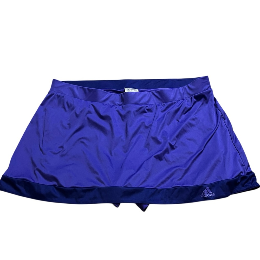 Adidas Climalite Womens Purple Skort Tennis Golf Moisture Wicking Size XL